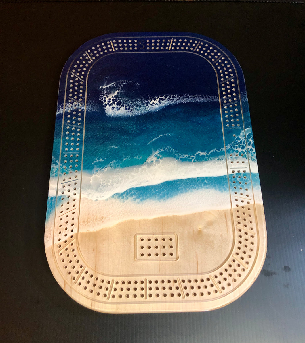 Beach Wave Crib Board